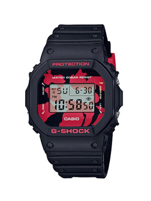 CASIO G-SHOCK นาฬิกาข้อมือ นาฬิกากันน้ำ นาฬิกาของแท้ ประกันศูนย์ CMG 1 ปี รุ่น DW-5600JK-1D นาฬิกาสีดำ