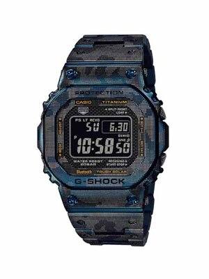 CASIO G-SHOCK นาฬิกาข้อมือ นาฬิกากันน้ำ นาฬิกาของแท้ ประกันศูนย์ CMG 1 ปี รุ่น GMW-B5000TCF-2D นาฬิกาสีดำ