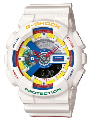 CASIO G-SHOCK นาฬิกาข้อมือ นาฬิกากันน้ำ นาฬิกาของแท้ ประกันศูนย์ CMG 1 ปี รุ่น GA-111DR-7A นาฬิกาสีขาว