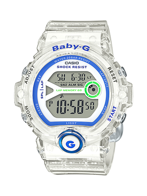 CASIO BABY-G นาฬิกาข้อมือ นาฬิกากันน้ำ นาฬิกาของแท้ ประกันศูนย์ CMG 1 ปี รุ่น BG-6903-7D นาฬิกาสีขาว