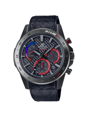 CASIO EDIFICE นาฬิกาข้อมือ นาฬิกากันน้ำ นาฬิกาของแท้ ประกันศูนย์ CMG 1 ปี รุ่น EQS-930NIS-1A นาฬิกาสีดำ