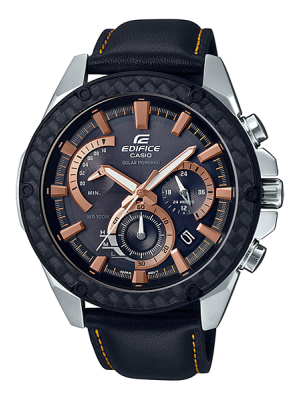 CASIO EDIFICE นาฬิกาข้อมือ นาฬิกากันน้ำ นาฬิกาของแท้ ประกันศูนย์ CMG 1 ปี รุ่น EQS-910L-1A นาฬิกาสีดำ