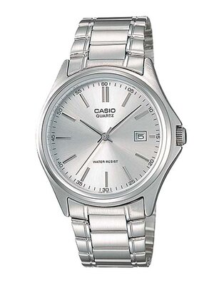 CASIO นาฬิกาคาสิโอ นาฬิกาข้อมือ นาฬิกากันน้ำ นาฬิกาของแท้ ประกันศูนย์ CMG 1 ปี รุ่น MTP-1183A-7A นาฬิกาสีเงิน