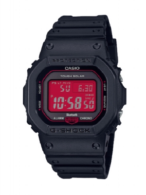CASIO G-SHOCK นาฬิกาข้อมือ นาฬิกากันน้ำ นาฬิกาของแท้ ประกันศูนย์ CMG 1 ปี รุ่น GW-B5600AR-1 นาฬิกาสีดำ