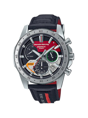 CASIO EDIFICE นาฬิกาข้อมือ นาฬิกากันน้ำ นาฬิกาของแท้ ประกันศูนย์ CMG 1 ปี รุ่น EQS-930HR-1A นาฬิกาสีดำ