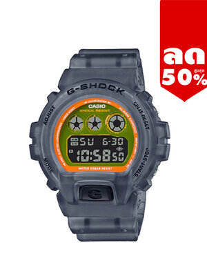 CASIO G-SHOCK นาฬิกาข้อมือ นาฬิกากันน้ำ นาฬิกาของแท้ ประกันศูนย์ CMG 1 ปี รุ่น DW-6900LS-1D นาฬิกาสีดำ