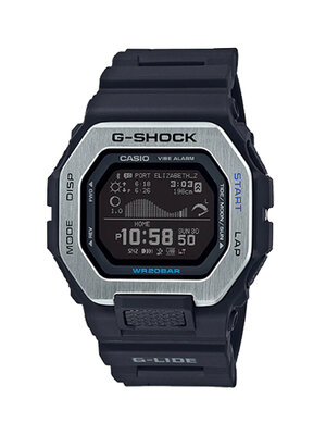 CASIO G-SHOCK นาฬิกาข้อมือ นาฬิกากันน้ำ นาฬิกาของแท้ ประกันศูนย์ CMG 1 ปี รุ่น GBX-100-1 นาฬิกาสีดำ