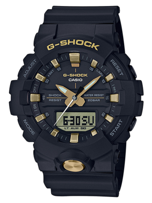CASIO G-SHOCK นาฬิกาข้อมือ นาฬิกากันน้ำ นาฬิกาของแท้ ประกันศูนย์ CMG 1 ปี รุ่น GA-810B-1A9 นาฬิกาสีดำ