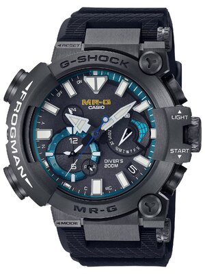 CASIO G-SHOCK นาฬิกาข้อมือ นาฬิกากันน้ำ นาฬิกาของแท้ ประกันศูนย์ CMG 1 ปี รุ่น FROGMAN MRG-BF1000R-1A นาฬิกาสีดำ