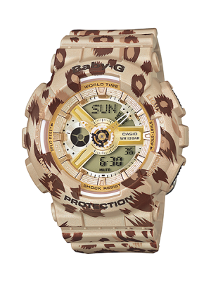 CASIO BABY-G นาฬิกาข้อมือ นาฬิกากันน้ำ นาฬิกาของแท้ ประกันศูนย์ CMG 1 ปี รุ่น BA-110LP-9A นาฬิกาสีเหลือง