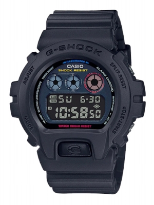 CASIO G-SHOCK นาฬิกาข้อมือ นาฬิกากันน้ำ นาฬิกาของแท้ ประกันศูนย์ CMG 1 ปี รุ่น DW-6900BMC-1D นาฬิกาสีดำ