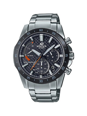 CASIO EDIFICE นาฬิกาข้อมือ นาฬิกากันน้ำ นาฬิกาของแท้ ประกันศูนย์ CMG 1 ปี รุ่น EQS-930DB-1A นาฬิกาสีเงิน