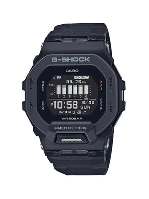 CASIO MID YEAR SALE G-SHOCK นาฬิกาข้อมือ นาฬิกากันน้ำ นาฬิกาของแท้ ประกันศูนย์ CMG 1 ปี รุ่น GBD-200-1 นาฬิกาสีดำ