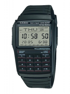 CASIO นาฬิกาคาสิโอ นาฬิกาข้อมือ นาฬิกากันน้ำ นาฬิกาของแท้ ประกันศูนย์ CMG 1 ปี รุ่น DBC-32-1A นาฬิกาสีดำ