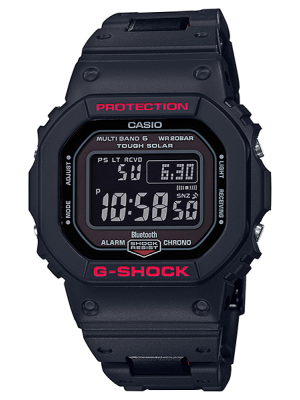 CASIO G-SHOCK นาฬิกาข้อมือ นาฬิกากันน้ำ นาฬิกาของแท้ ประกันศูนย์ CMG 1 ปี รุ่น GW-B5600HR-1 นาฬิกาสีดำ