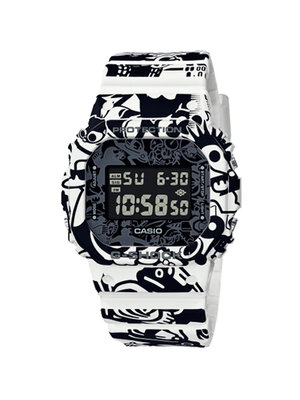 CASIO G-SHOCK นาฬิกาข้อมือ นาฬิกากันน้ำ นาฬิกาของแท้ ประกันศูนย์ CMG 1 ปี รุ่น DW-5600GU-7 นาฬิกาหลากสี