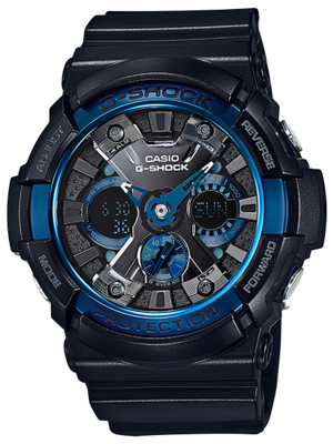 CASIO G-SHOCK นาฬิกาข้อมือ นาฬิกากันน้ำ นาฬิกาของแท้ ประกันศูนย์ CMG 1 ปี รุ่น GA-200CB-1A นาฬิกาสีดำ