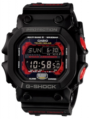 CASIO G-SHOCK นาฬิกาข้อมือ นาฬิกากันน้ำ นาฬิกาของแท้ ประกันศูนย์ CMG 1 ปี รุ่น GXW-56-1A นาฬิกาสีดำ
