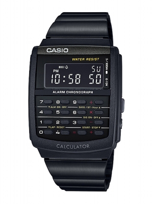 CASIO นาฬิกาคาสิโอ นาฬิกาข้อมือ นาฬิกากันน้ำ นาฬิกาของแท้ ประกันศูนย์ CMG 1 ปี รุ่น CA-506B-1A นาฬิกาสีดำ