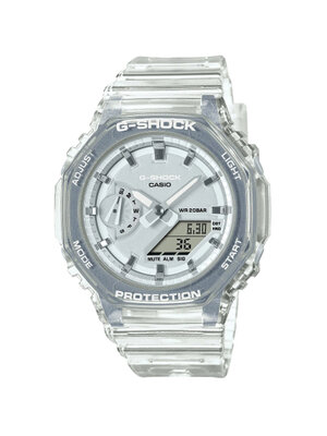 CASIO G-SHOCK นาฬิกาข้อมือ นาฬิกากันน้ำ นาฬิกาของแท้ ประกันศูนย์ CMG 1 ปี รุ่น GMA-S2100SK-7A นาฬิกาสีใส