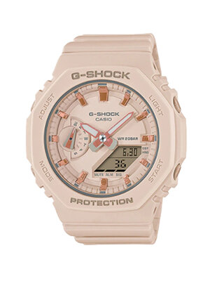 CASIO MID YEAR SALE G-SHOCK นาฬิกาข้อมือ นาฬิกากันน้ำ นาฬิกาของแท้ ประกันศูนย์ CMG 1 ปี รุ่น GMA-S2100-4A นาฬิกาสีชมพู