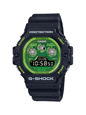 CASIO G-SHOCK นาฬิกาข้อมือ นาฬิกากันน้ำ นาฬิกาของแท้ ประกันศูนย์ CMG 1 ปี รุ่น DW-5900TS-1D นาฬิกาสีดำ
