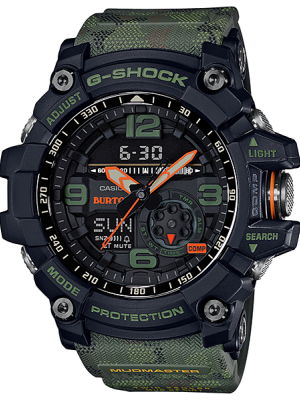 CASIO G-SHOCK นาฬิกาข้อมือ นาฬิกากันน้ำ นาฬิกาของแท้ ประกันศูนย์ CMG 1 ปี รุ่น GG-1000BTN-1A นาฬิกาสีดำ