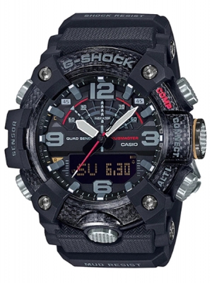 CASIO G-SHOCK นาฬิกาข้อมือ นาฬิกากันน้ำ นาฬิกาของแท้ ประกันศูนย์ CMG 1 ปี รุ่น GG-B100-1A นาฬิกาสีดำ
