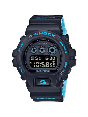 CASIO G-SHOCK นาฬิกาข้อมือ นาฬิกากันน้ำ นาฬิกาของแท้ ประกันศูนย์ CMG 1 ปี รุ่น DW-6900BWD-1 นาฬิกาสีดำ