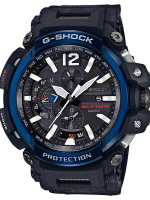 CASIO G-SHOCK นาฬิกาข้อมือ นาฬิกากันน้ำ นาฬิกาของแท้ ประกันศูนย์ CMG 1 ปี รุ่น GPW-2000-1A2 นาฬิกาสีดำ