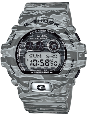 CASIO G-SHOCK นาฬิกาข้อมือ นาฬิกากันน้ำ นาฬิกาของแท้ ประกันศูนย์ CMG 1 ปี รุ่น GD-X6900TC-8 นาฬิกาสีเทา