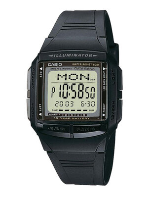 CASIO นาฬิกาคาสิโอ นาฬิกาข้อมือ นาฬิกากันน้ำ นาฬิกาของแท้ ประกันศูนย์ CMG 1 ปี รุ่น DB-36-1A นาฬิกาสีดำ