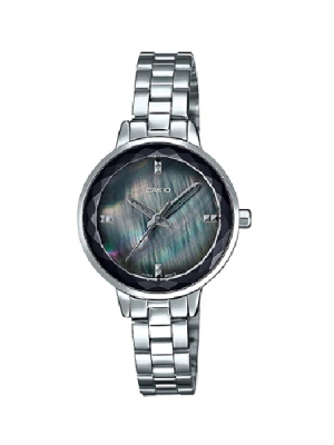 CASIO นาฬิกาคาสิโอ นาฬิกาข้อมือ นาฬิกากันน้ำ นาฬิกาของแท้ ประกันศูนย์ CMG 1 ปี รุ่น LTP-E162D-1A นาฬิกาสีเงิน