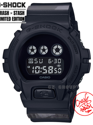 CASIO MID YEAR SALE G-SHOCK พร้อมส่ง นาฬิกาข้อมือ นาฬิกากันน้ำ นาฬิกาของแท้ ประกันศูนย์ CMG 1 ปี รุ่น DW-6900BBA-1STCR LIMITED นาฬิกาสีดำ