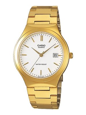 CASIO นาฬิกาคาสิโอ นาฬิกาข้อมือ นาฬิกากันน้ำ นาฬิกาของแท้ ประกันศูนย์ CMG 1 ปี รุ่น MTP-1170N-7A นาฬิกาสีทอง