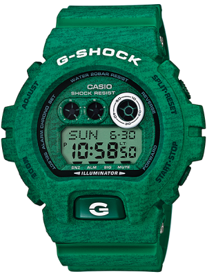 CASIO G-SHOCK นาฬิกาข้อมือ นาฬิกากันน้ำ นาฬิกาของแท้ ประกันศูนย์ CMG 1 ปี รุ่น GD-X6900HT-3 นาฬิกาสีเขียว
