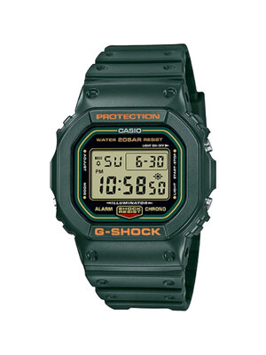 CASIO MID YEAR SALE G-SHOCK นาฬิกาข้อมือ นาฬิกากันน้ำ นาฬิกาของแท้ ประกันศูนย์ CMG 1 ปี รุ่น DW-5600RB-3 นาฬิกาสีเขียว