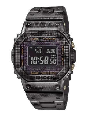 CASIO G-SHOCK นาฬิกาข้อมือ นาฬิกากันน้ำ นาฬิกาของแท้ ประกันศูนย์ CMG 1 ปี รุ่น GMW-B5000TCM-1D นาฬิกาสีดำ