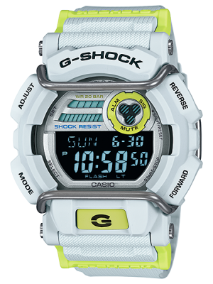 CASIO G-SHOCK นาฬิกาข้อมือ นาฬิกากันน้ำ นาฬิกาของแท้ ประกันศูนย์ CMG 1 ปี รุ่น GD-400DN-8 นาฬิกาสีเทา