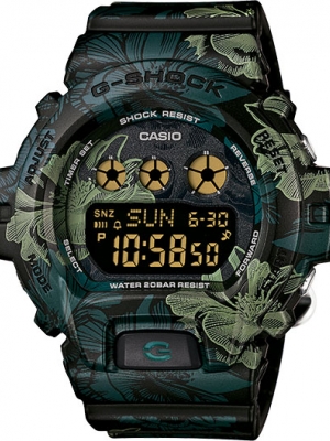 CASIO G-SHOCK นาฬิกาข้อมือ นาฬิกากันน้ำ นาฬิกาของแท้ ประกันศูนย์ CMG 1 ปี รุ่น GMD-S6900F-1D นาฬิกาสีดำ