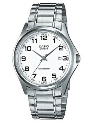 CASIO นาฬิกาคาสิโอ นาฬิกาข้อมือ นาฬิกากันน้ำ นาฬิกาของแท้ ประกันศูนย์ CMG 1 ปี รุ่น MTP-1183A-7B นาฬิกาสีเงิน