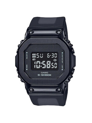 CASIO MID YEAR SALE G-SHOCK นาฬิกาข้อมือ นาฬิกากันน้ำ นาฬิกาของแท้ ประกันศูนย์ CMG 1 ปี รุ่น GM-S5600SB-1D นาฬิกาสีดำ