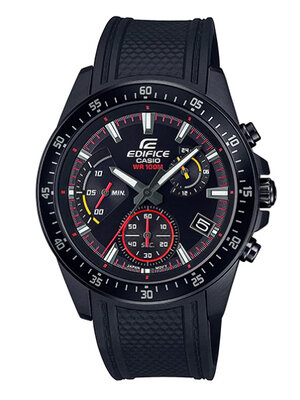 CASIO EDIFICE นาฬิกาข้อมือ นาฬิกากันน้ำ นาฬิกาของแท้ ประกันศูนย์ CMG 1 ปี รุ่น EFV-540PB-1A นาฬิกาสีดำ
