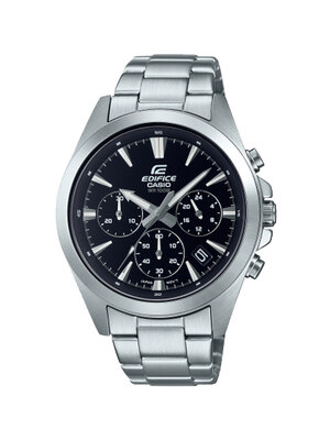 CASIO EDIFICE นาฬิกาข้อมือ นาฬิกากันน้ำ นาฬิกาของแท้ ประกันศูนย์ CMG 1 ปี รุ่น EFV-630D-1A นาฬิกาสีเงิน