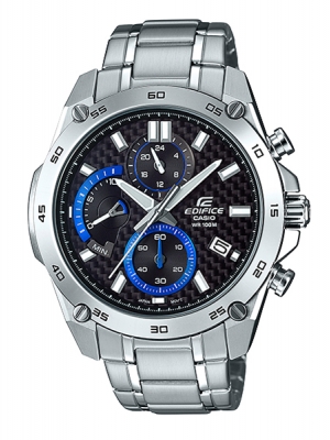 CASIO EDIFICE นาฬิกาข้อมือ นาฬิกากันน้ำ นาฬิกาของแท้ ประกันศูนย์ CMG 1 ปี รุ่น EFR-557CD-1A นาฬิกาสีเงิน