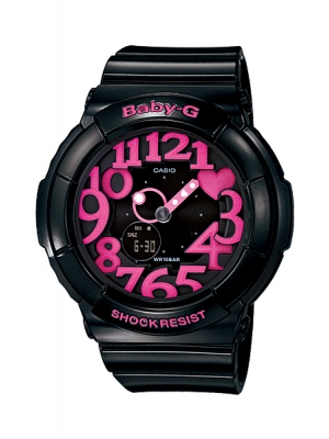 CASIO BABY-G นาฬิกาข้อมือ นาฬิกากันน้ำ นาฬิกาของแท้ ประกันศูนย์ CMG 1 ปี รุ่น BGA-130-1B นาฬิกาสีดำ