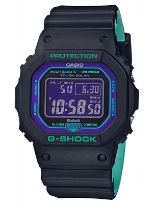 CASIO G-SHOCK นาฬิกาข้อมือ นาฬิกากันน้ำ นาฬิกาของแท้ ประกันศูนย์ CMG 1 ปี รุ่น GW-B5600BL-1 นาฬิกาสีดำ