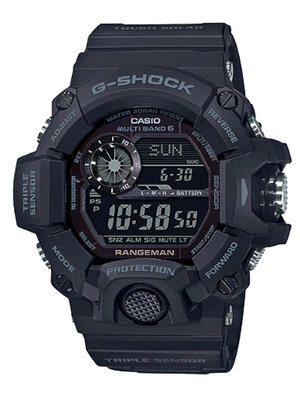 CASIO G-SHOCK นาฬิกาข้อมือ นาฬิกากันน้ำ นาฬิกาของแท้ ประกันศูนย์ CMG 1 ปี รุ่น GW-9400-1B นาฬิกาสีดำ