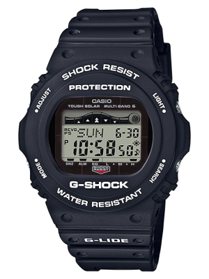 CASIO G-SHOCK นาฬิกาข้อมือ นาฬิกากันน้ำ นาฬิกาของแท้ ประกันศูนย์ CMG 1 ปี รุ่น GWX-5700CS-1 นาฬิกาสีดำ