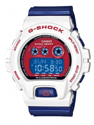 CASIO G-SHOCK นาฬิกาข้อมือ นาฬิกากันน้ำ นาฬิกาของแท้ ประกันศูนย์ CMG 1 ปี รุ่น GD-X6900CS-7 นาฬิกาสีขาว